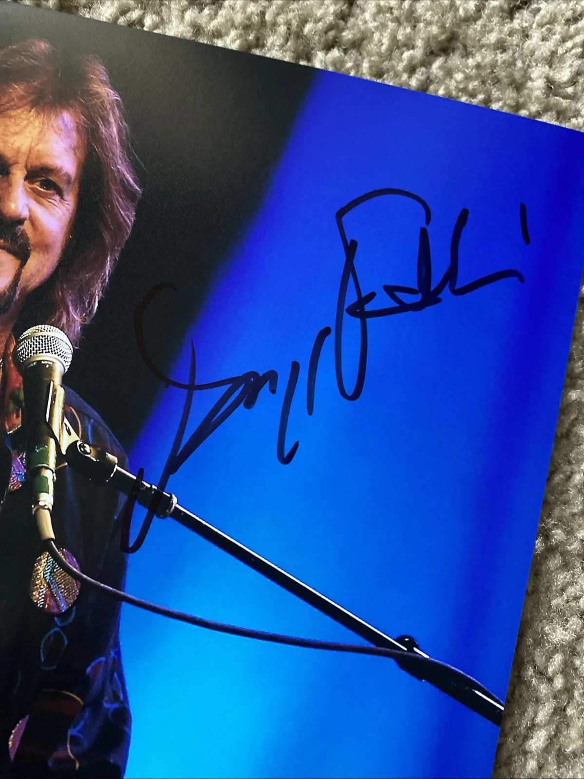 Gregg Rolie Santana Journey Signed Autographed 8x10 Photo Beckett COA, изображение 2