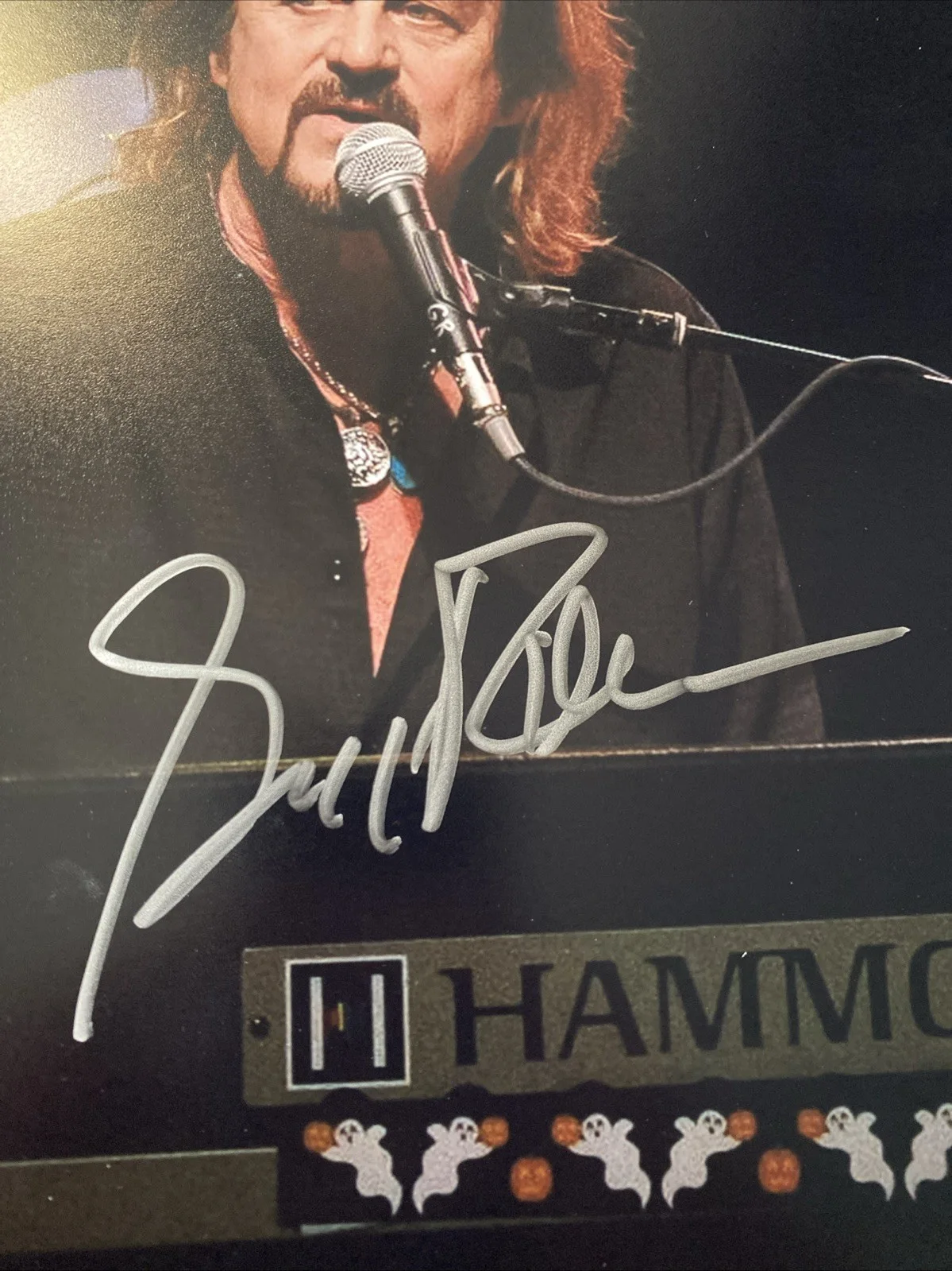 Gregg Rolie Santana (Journey) Signed Autographed 8x10 Photo Beckett BAS, изображение 2
