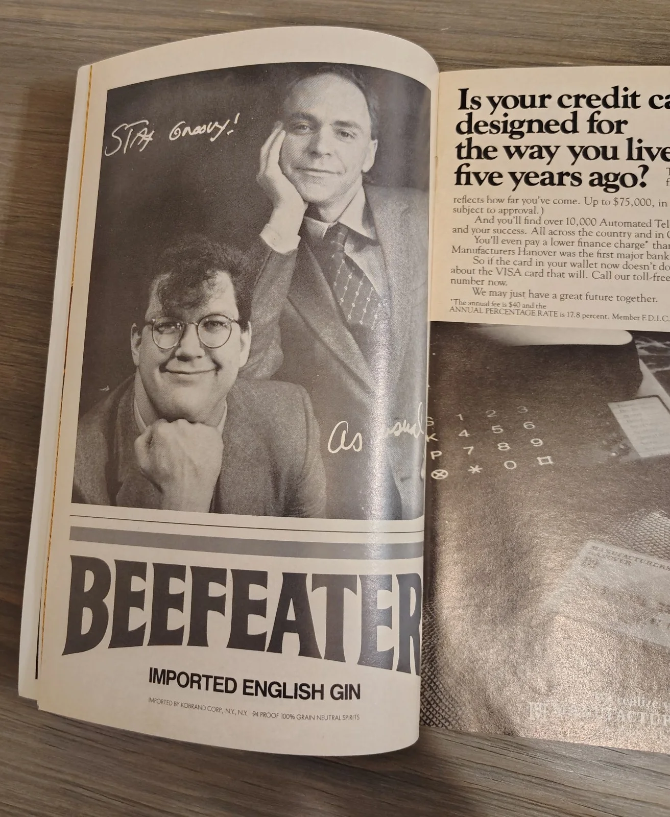 Penn, Teller — Penn & Teller Signed Autographed Playbill - Westside Arts Theatre 1986, изображение 3