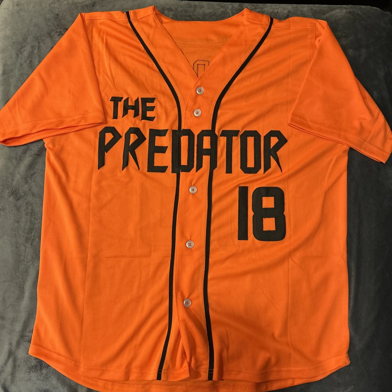 Brian Prince Jr — Brian Prince Jr Signed The Predator Custom Baseball Jersey Beckett COA, image 5