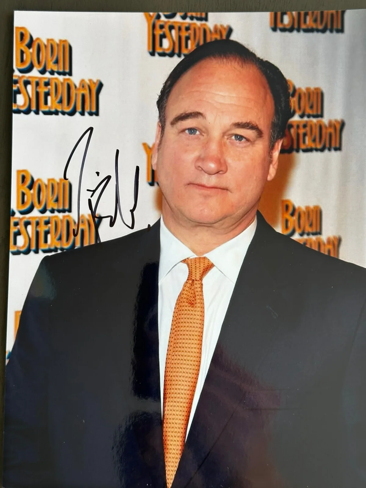 Jim Belushi — Jim Belushi signed 8x10 Photo In Person. According To Jim. The Principal