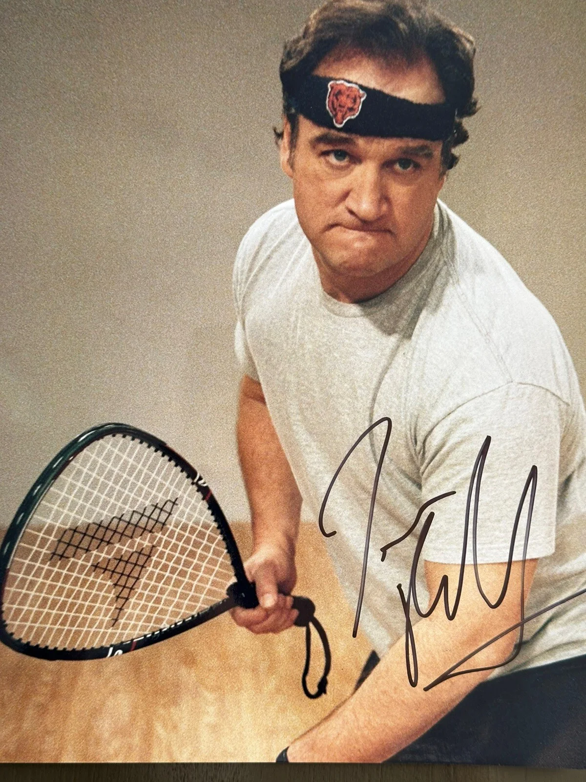 Jim Belushi — Jim Belushi signed 8x10 Photo In Person. According To Jim. The Principal