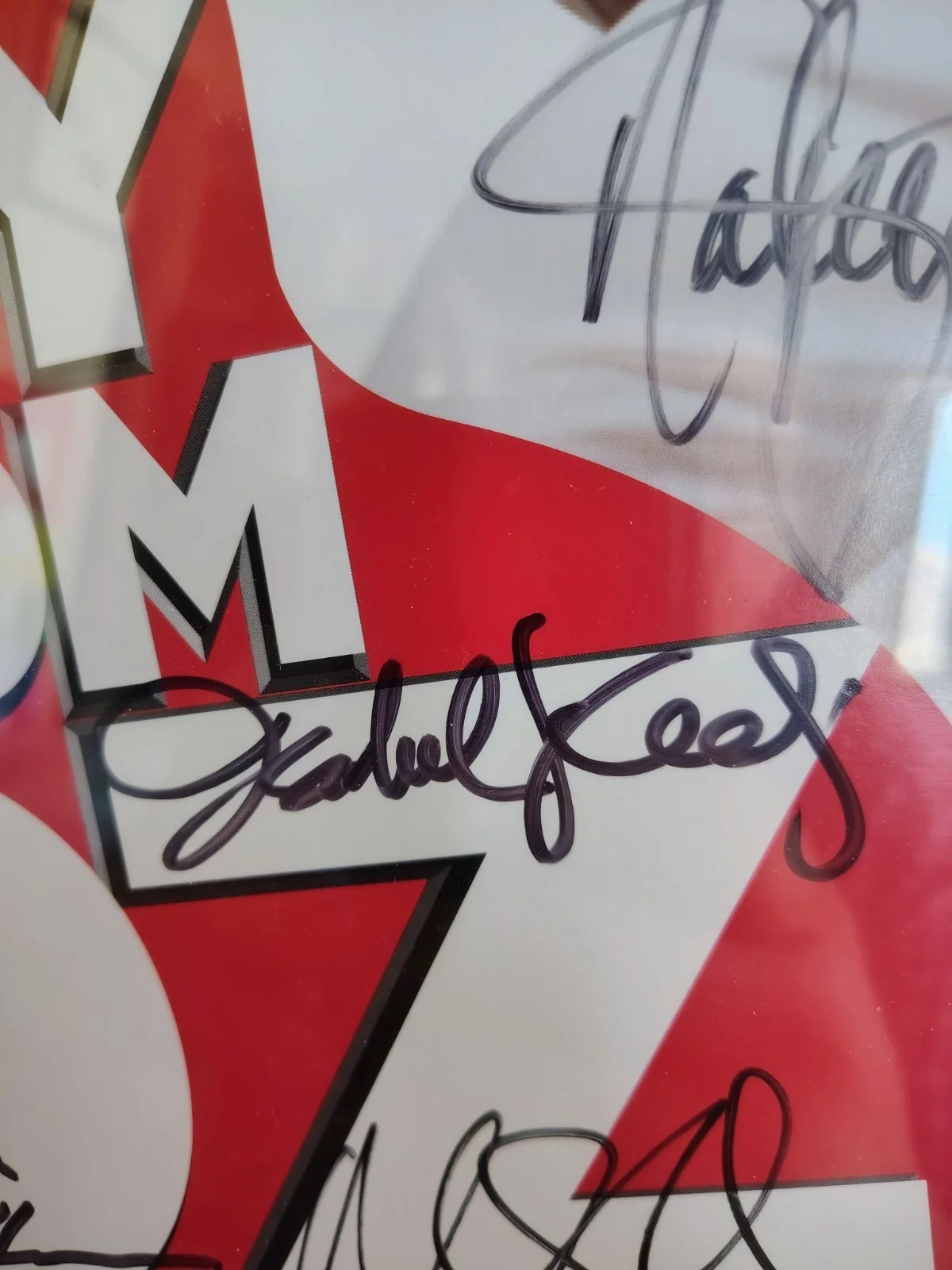 Mitchel David Federan, Michael Mulheren, Isabel Keating, Matthew — The Boy From Oz Original Broadway Poster Signed by Cast Multiple Autographs, image 4