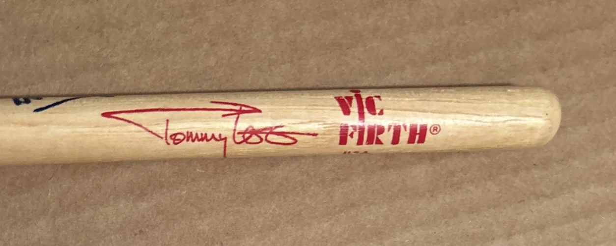 Motley Crue Tommy Lee Signed Drumstick Dr Feelgood Tour, image 4