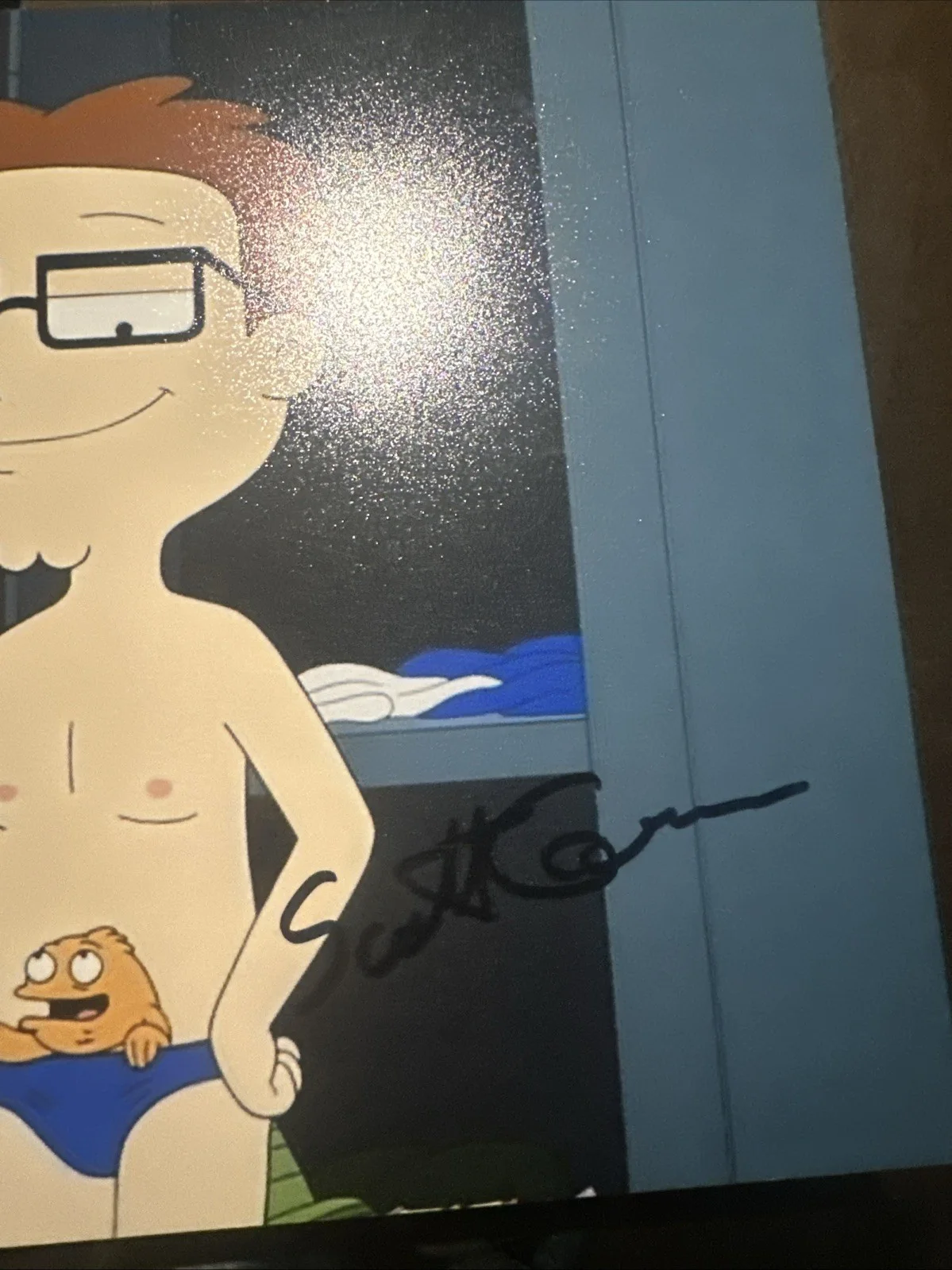 Scott Grimes American Dad Steve Smith Autographed 8 X 10 Photo, image 2