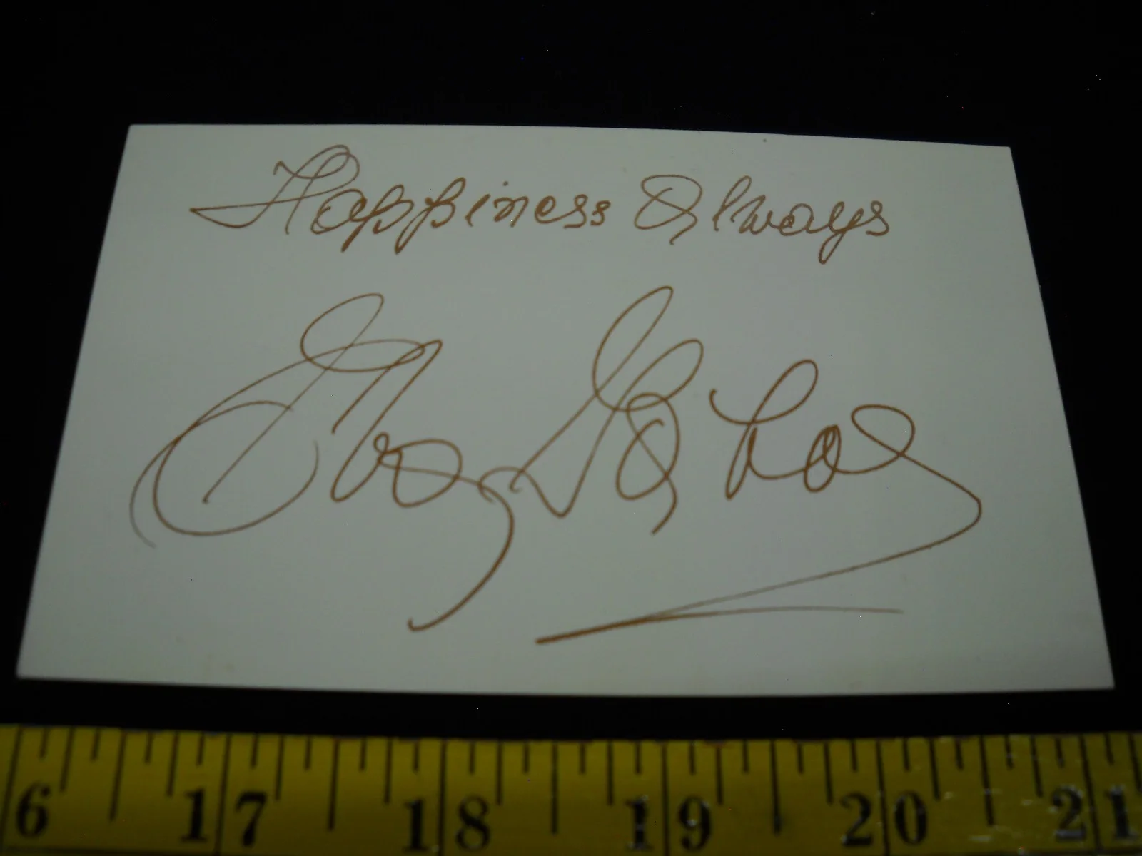 Eva Gabor — 3.5x5.5 Publicity Photo Post Card Signed Autographed Eva Gabor, image 3