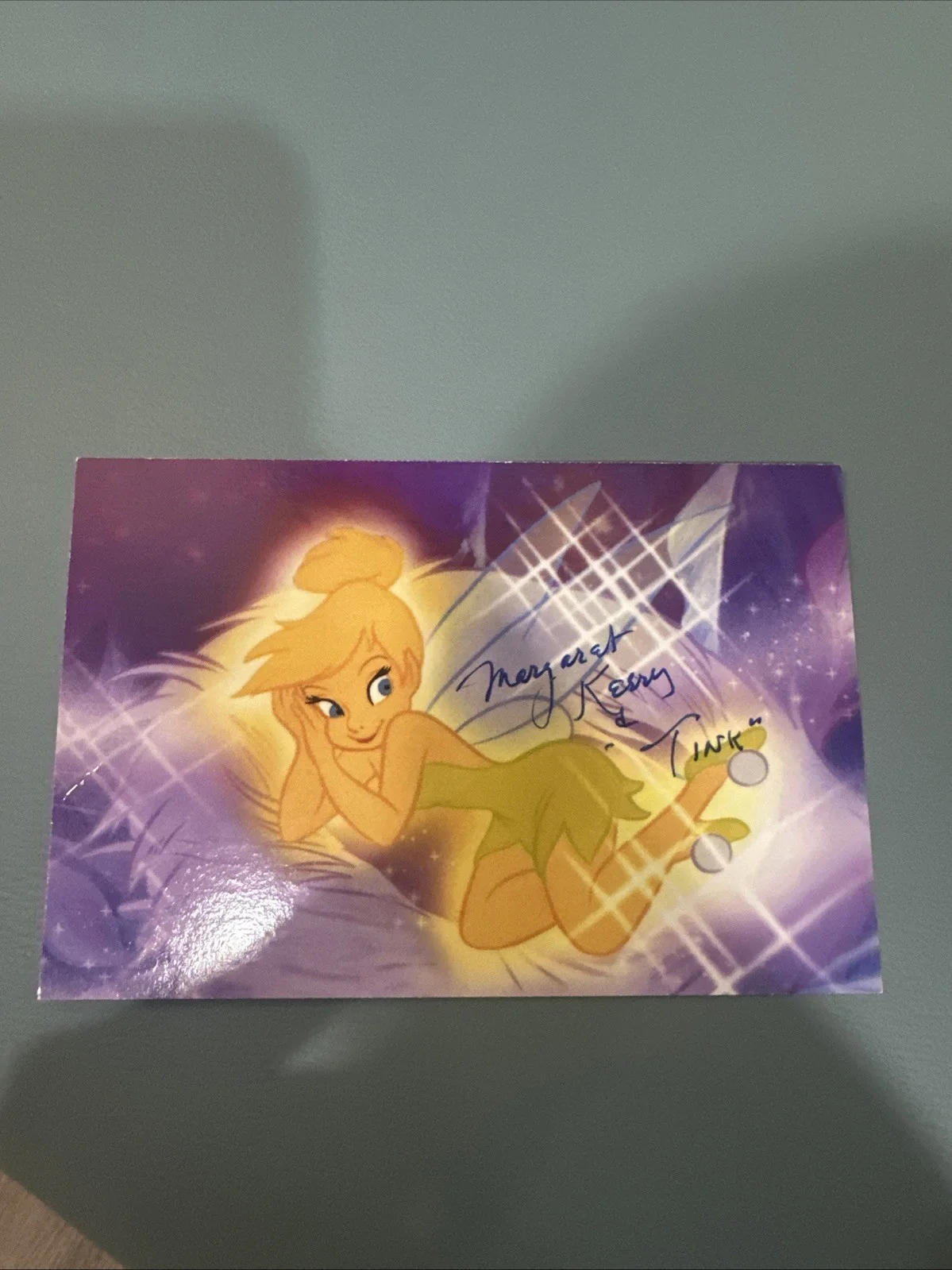 Margaret Kerry Tinker Bell Disney Autographed 4 X 6 Photo, изображение 2