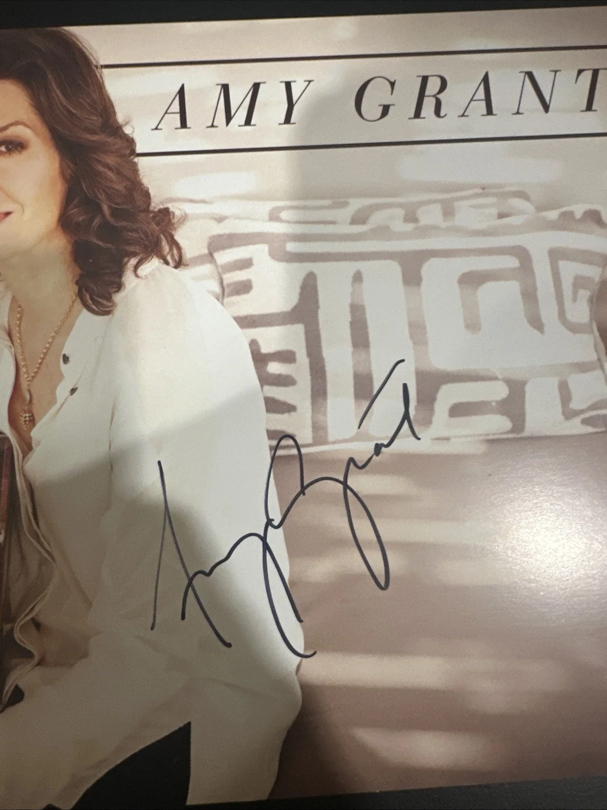 Amy Grant Promotional Autographed 8 X 10 Photo, image 2
