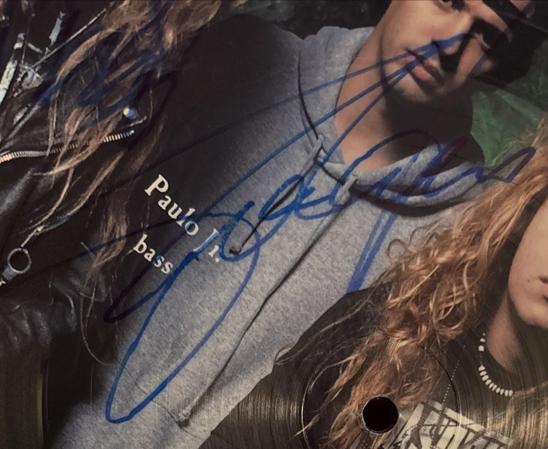 1991 SEPULTURA ARISE SIGNED VINYL LP RECORD FIRST PRESSING LIMITED EDITION RARE, image 4