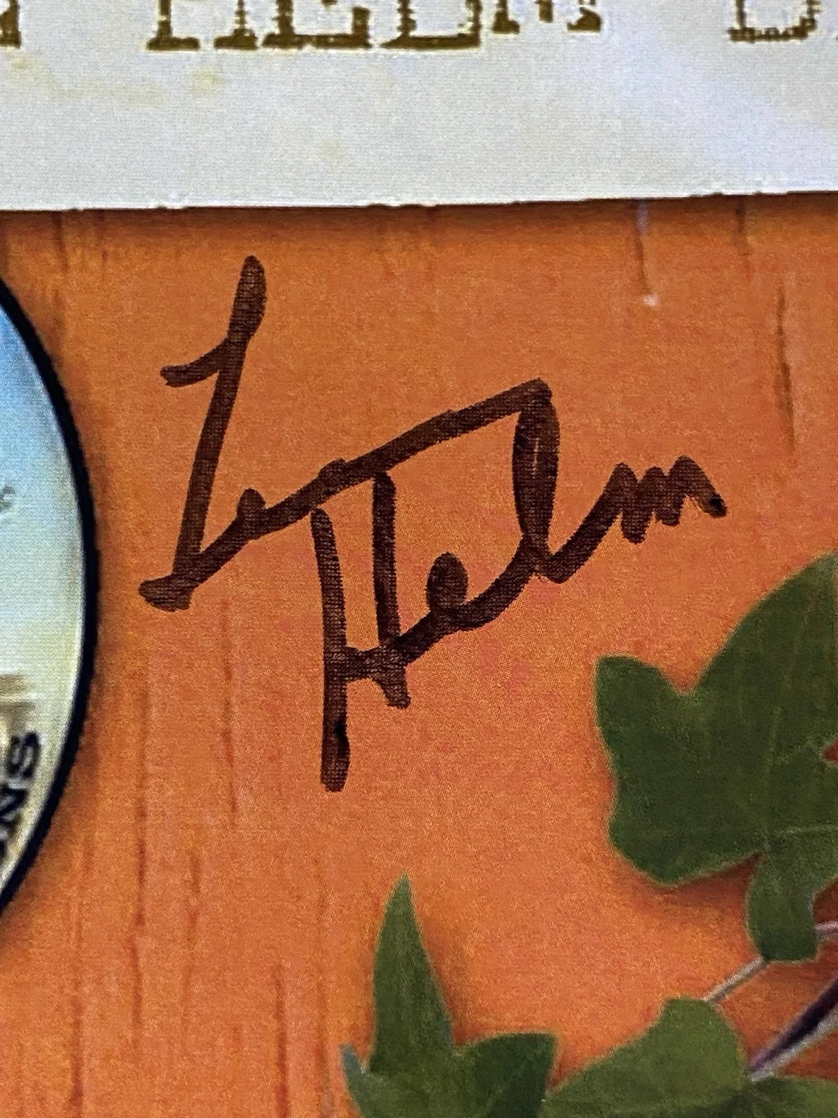 Levon Helm SIGNED 11x17 Poster Fayetteville Arkansas THE BAND JSA COA Autograph, image 3