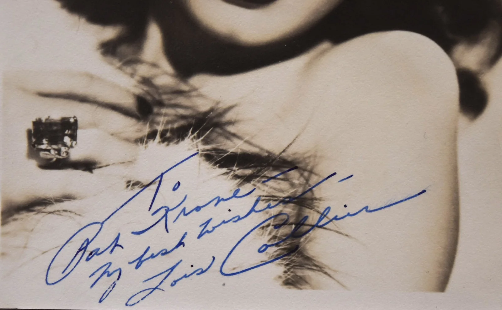 Lois Collier Hand Signed Photo 5"X7" JSA COA, image 3