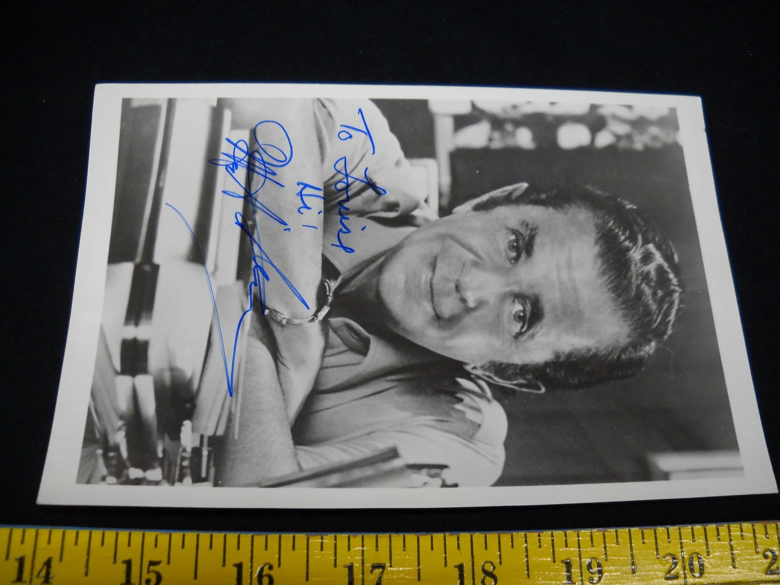 Morey Amsterdam — 5x7 Glossy Publicity Photo Autographed Morey Amsterdam Dick Van Dyke, изображение 2