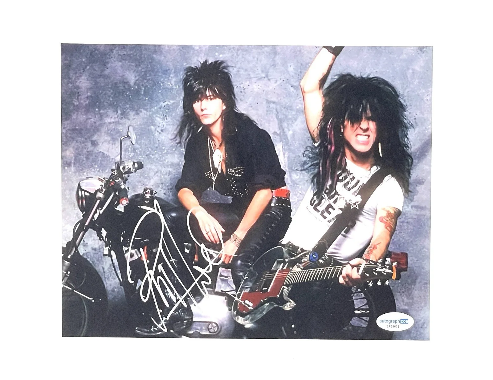 Phil Lewis Autographed Signed 8x10 Photo L.A. Guns Lead Singer ACOA Certified, изображение 3