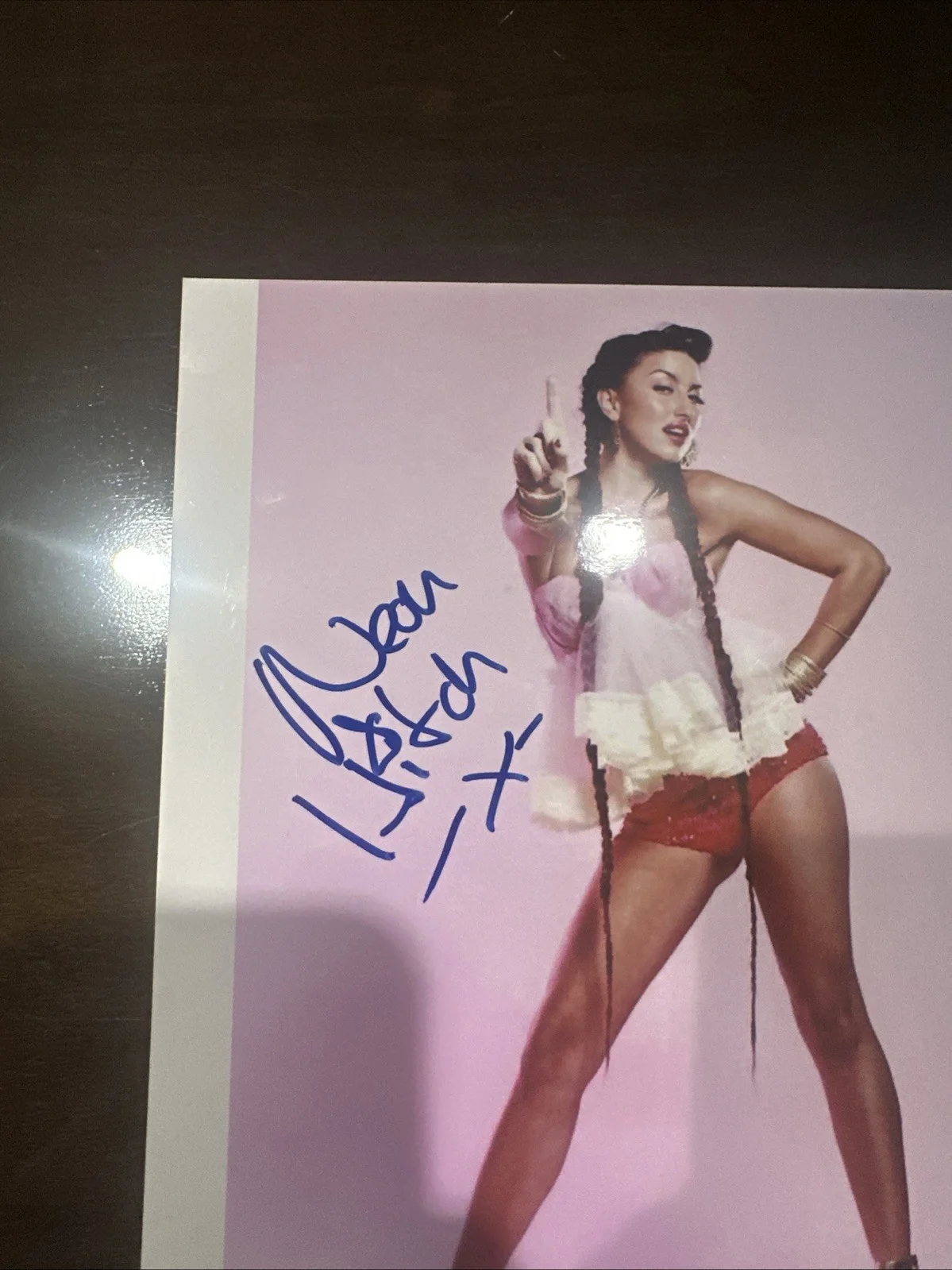 Neon Hitch Singer Songwriter Autographed 8 X 10 Photo, изображение 2