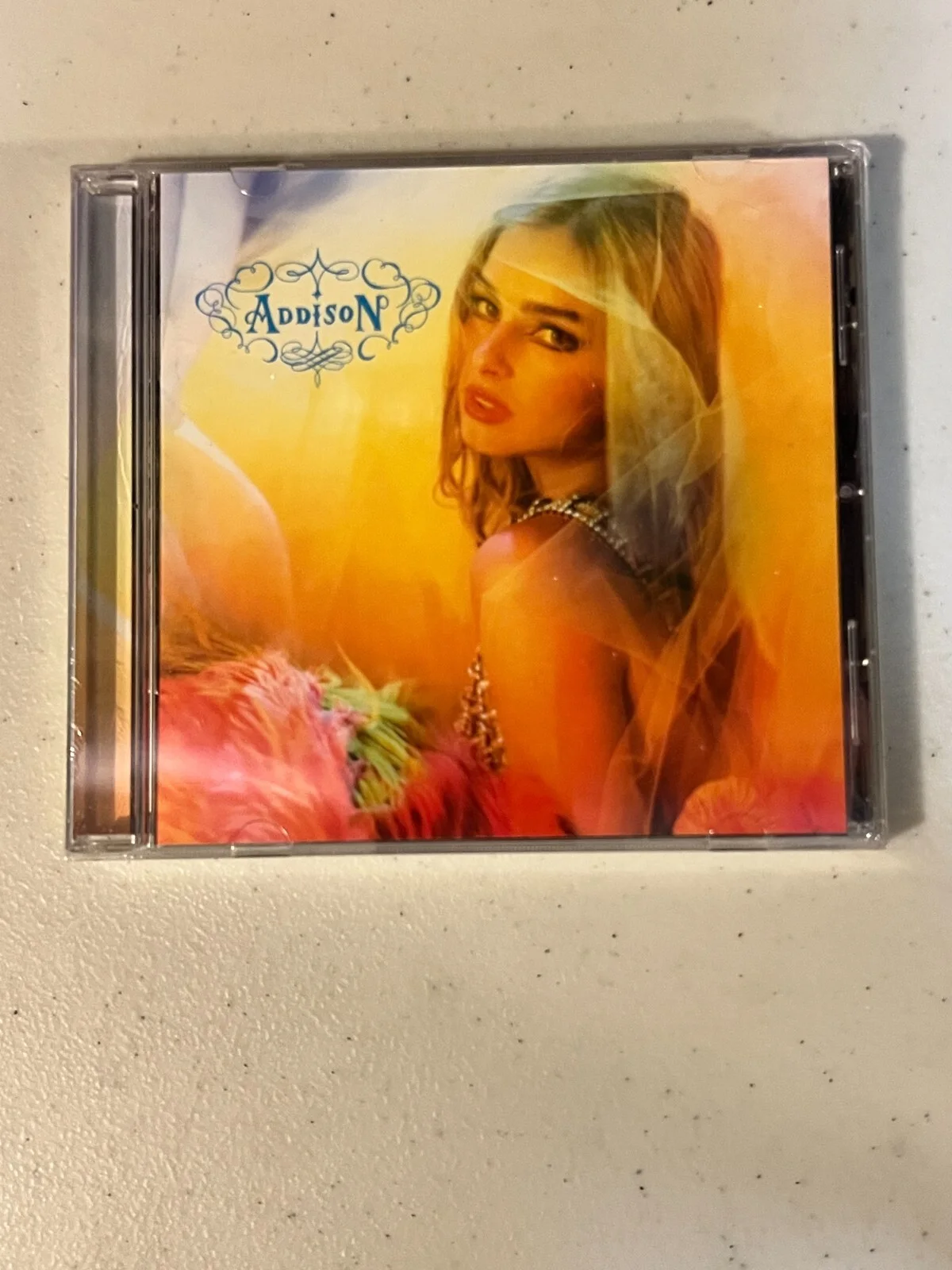 SIGNED! NEW! Addison Rae Self Titled "Addison" CD, image 2