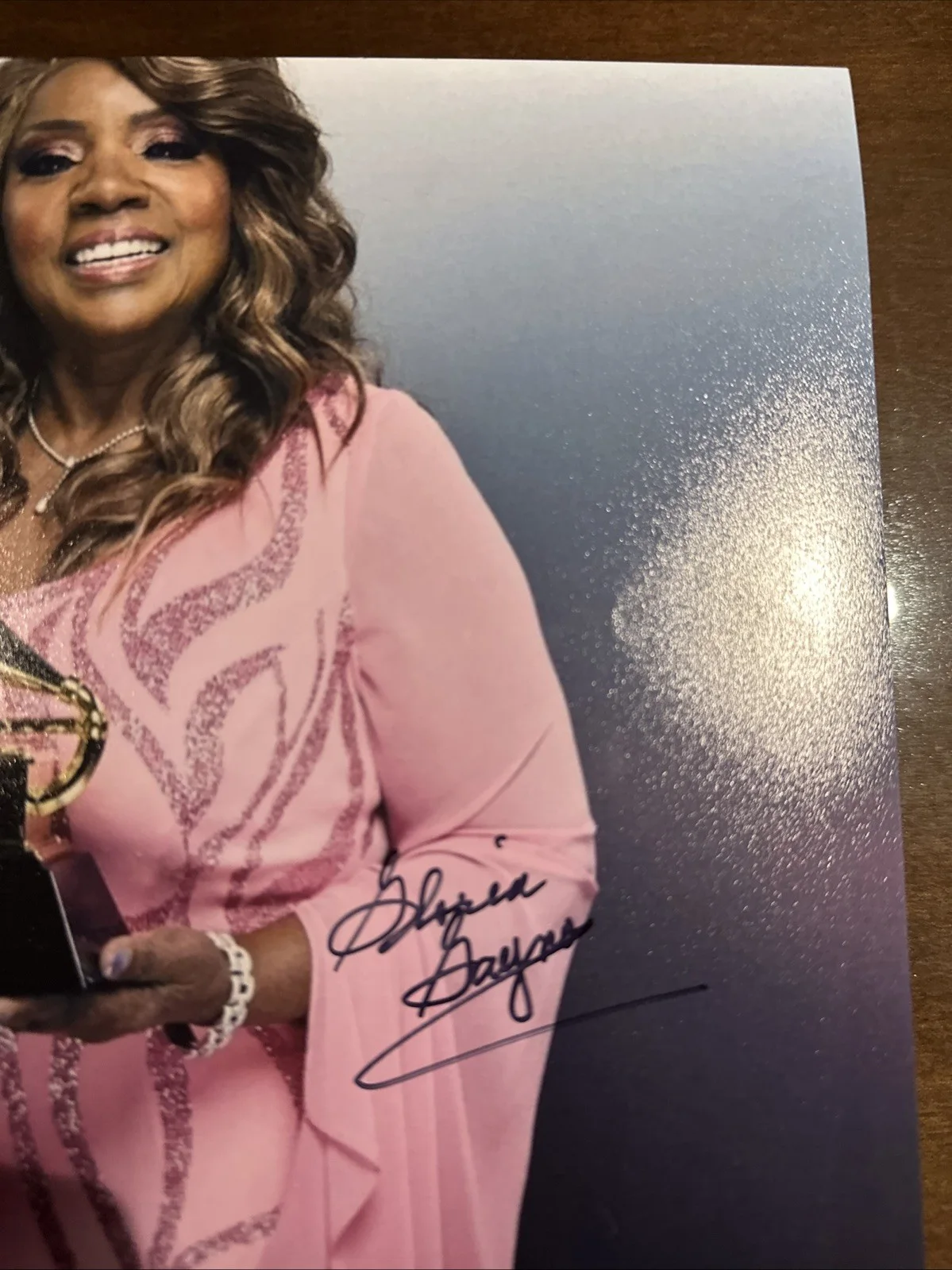 Gloria Gaynor Autographed 8 X 10 Photo Icon Kennedy Center Honoree, изображение 2
