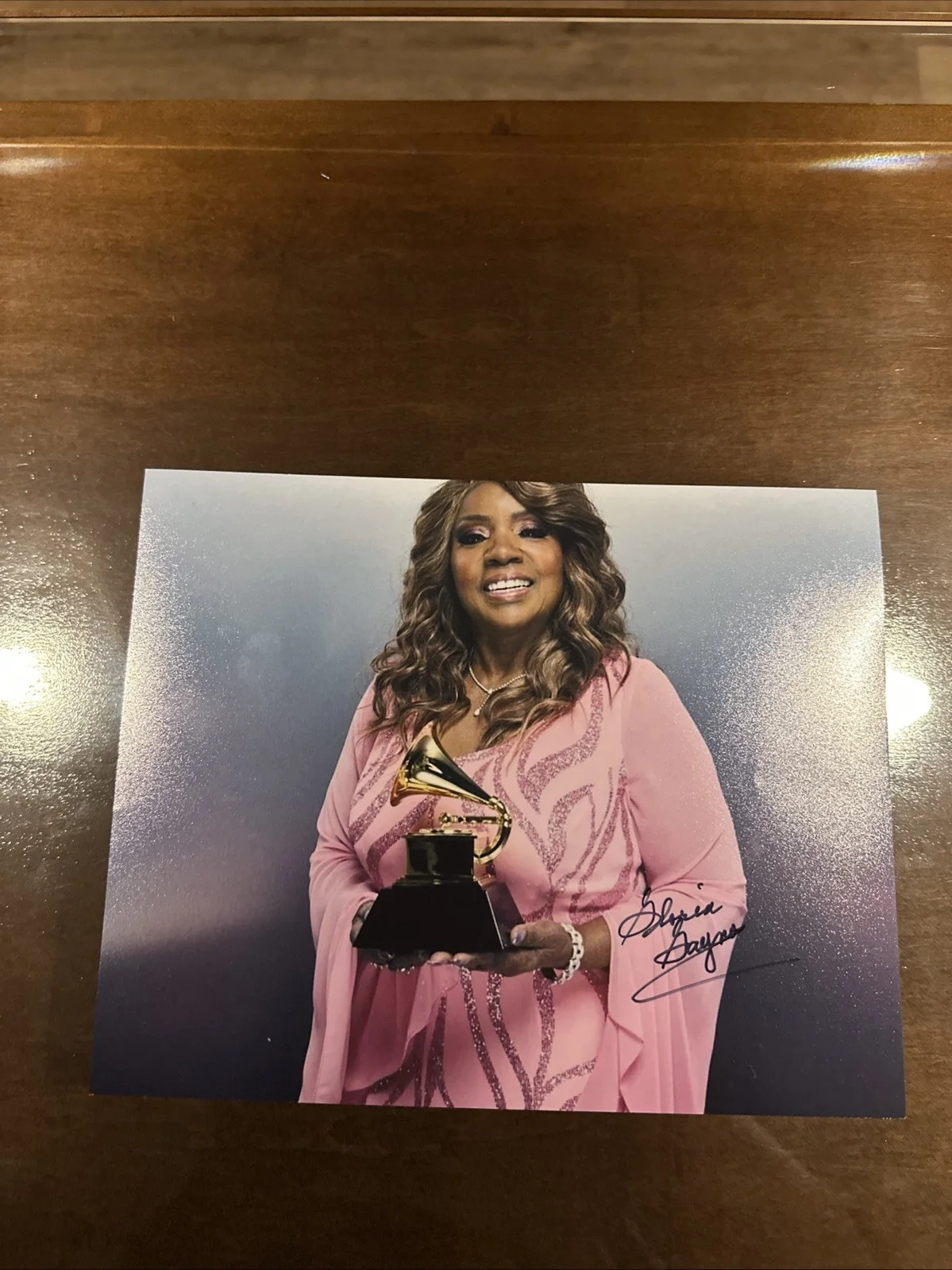 Gloria Gaynor Autographed 8 X 10 Photo Icon Kennedy Center Honoree, изображение 3