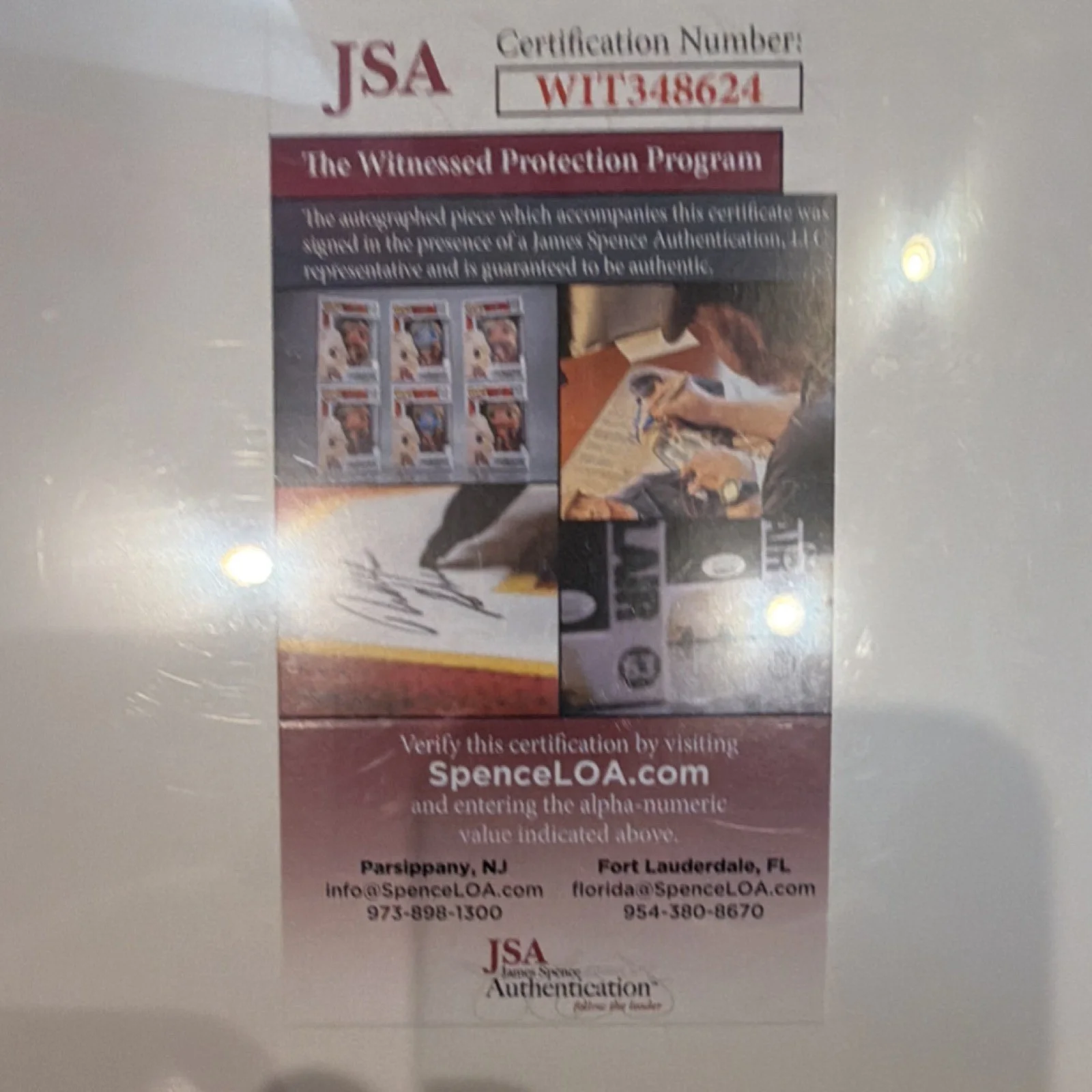 Rookie of the Year Original Autographed Poster JSA Authenticated, изображение 3