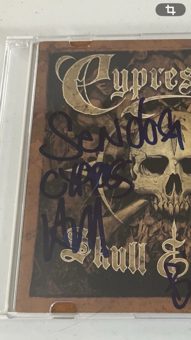 CYPRESS HILL SIGNED/AUTOGRAPHED CD COVER WITH COA, image 2