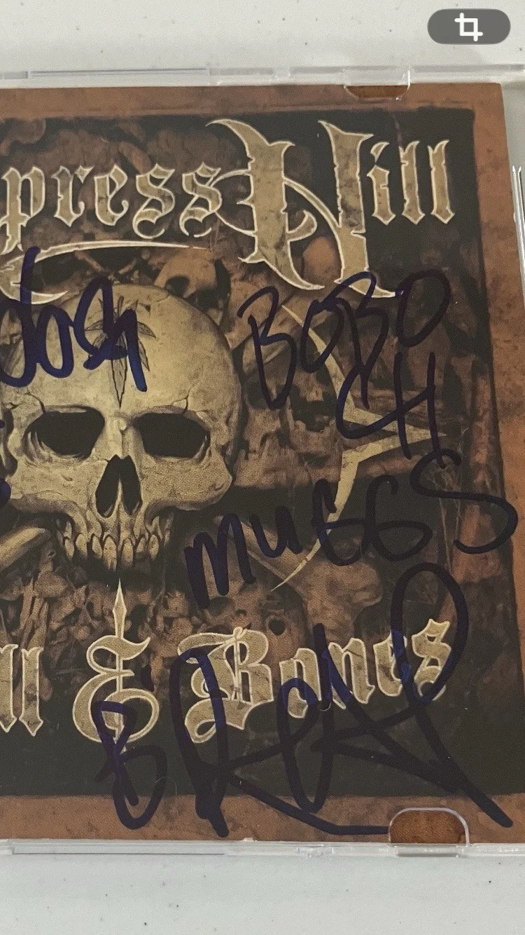 CYPRESS HILL SIGNED/AUTOGRAPHED CD COVER WITH COA, image 3