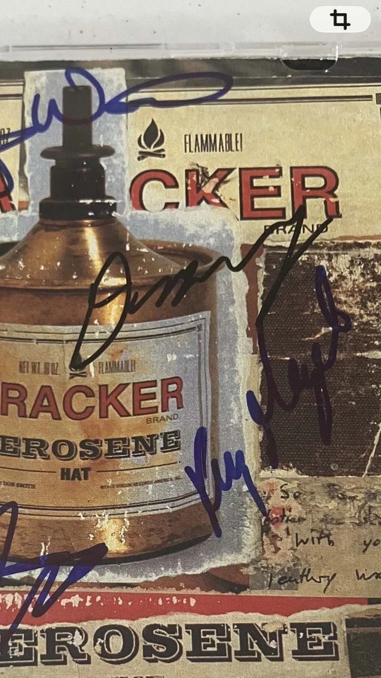 CRACKER SIGNED/AUTOGRAPHED CD COVER WITH COA, изображение 3