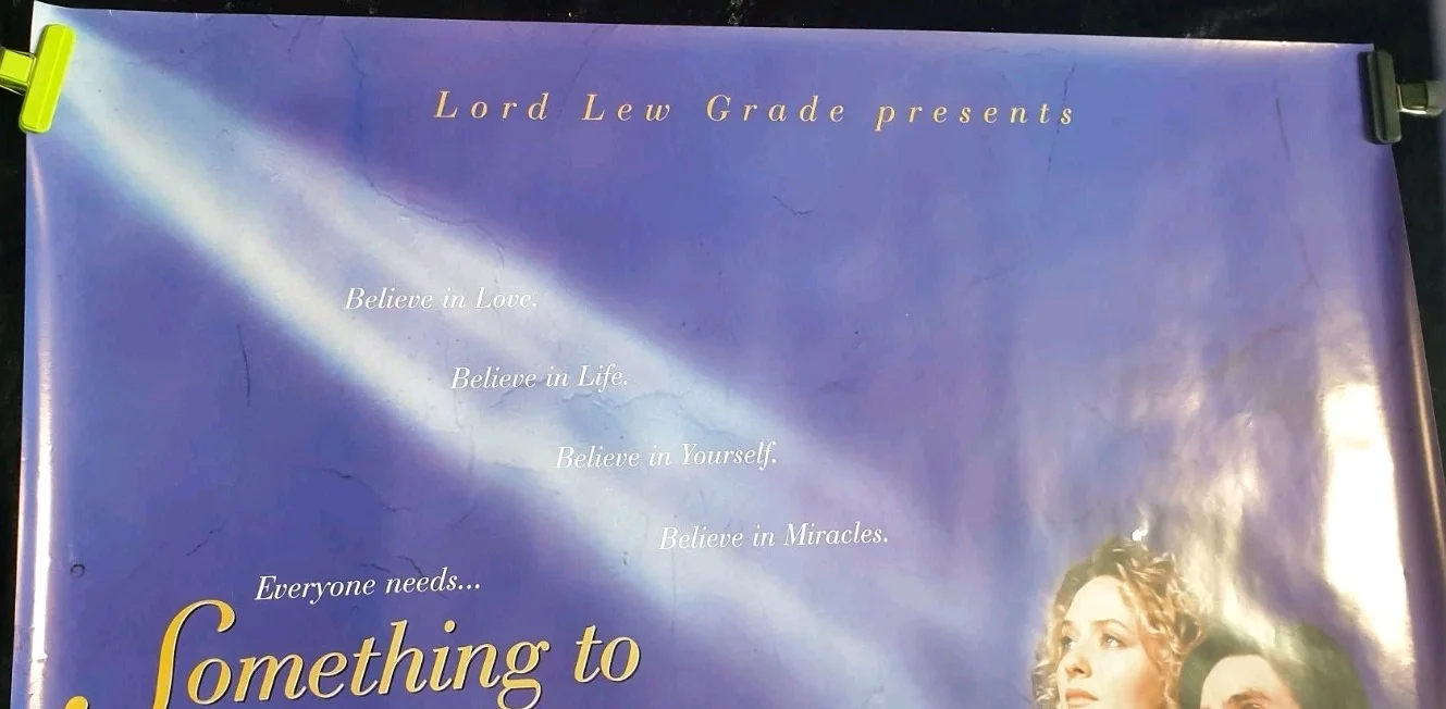 SOMETHING TO BELIEVE IN (1998) Original UK Quad Movie Poster 40x30 Rolled Mint, изображение 2