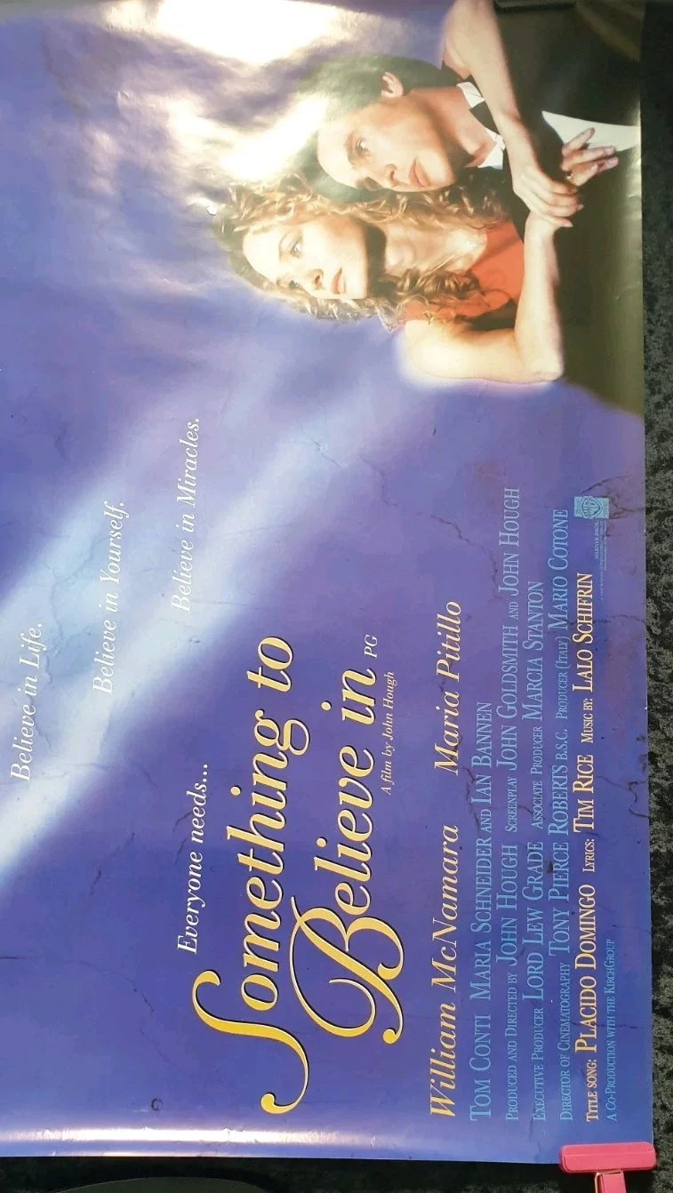 SOMETHING TO BELIEVE IN (1998) Original UK Quad Movie Poster 40x30 Rolled Mint, изображение 3