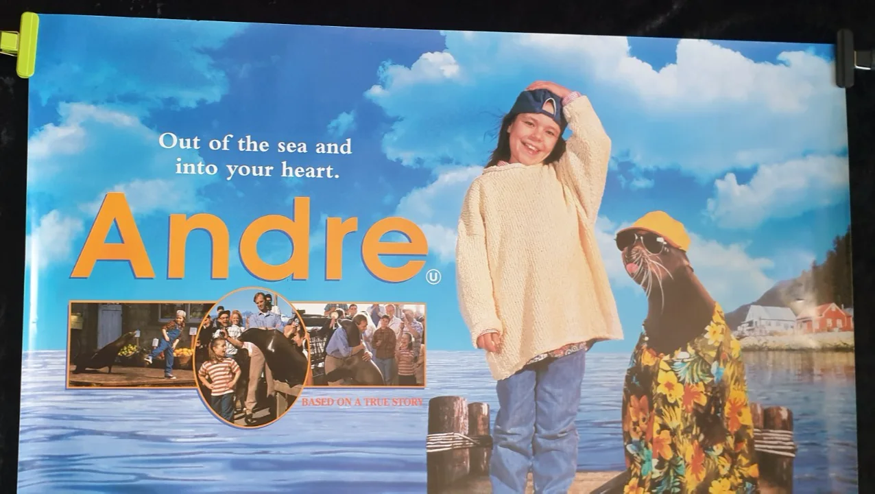 ANDRE (1994) Original UK Quad Poster 40x30 Rolled Mint Family Film, изображение 3