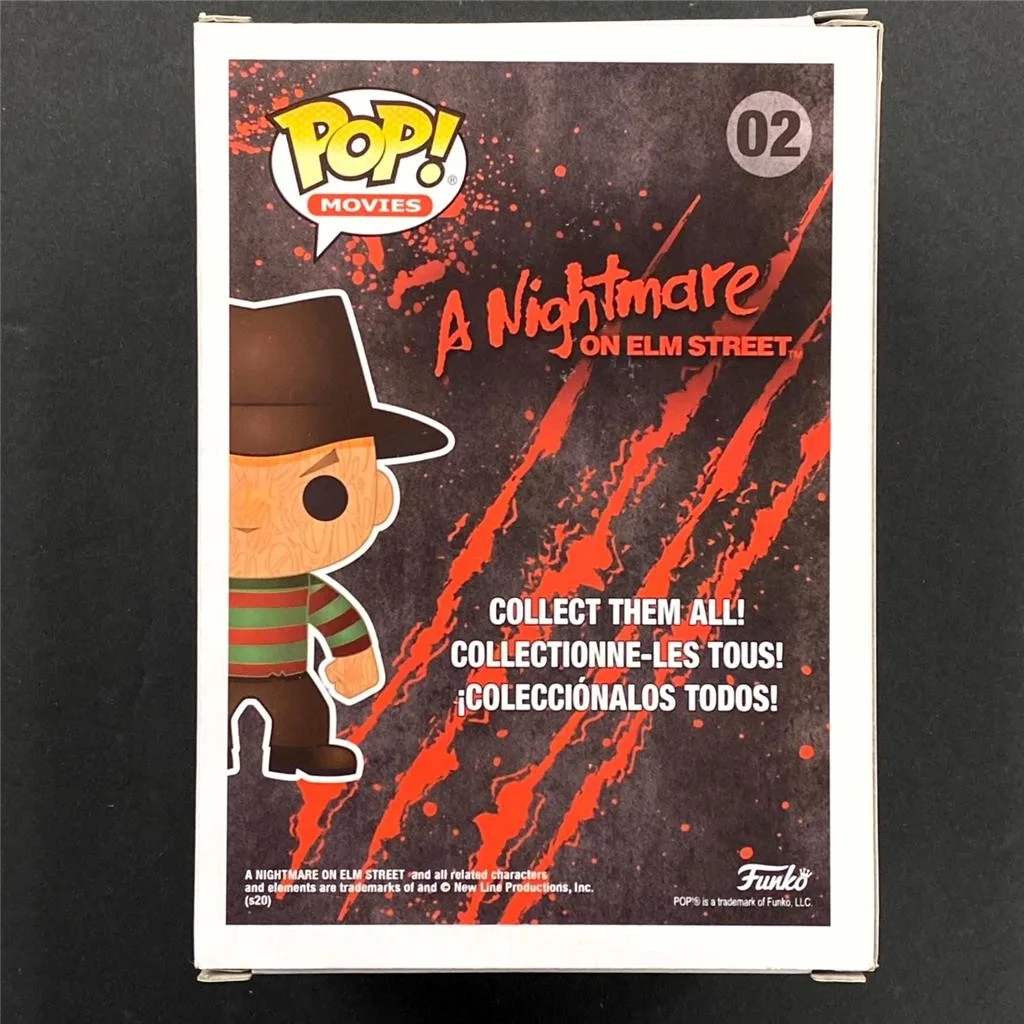 Robert Englund — Robert Englund signed Freddy Krueger Nightmare Elm Street Funko Pop 2 auto ~ JSA, image 4