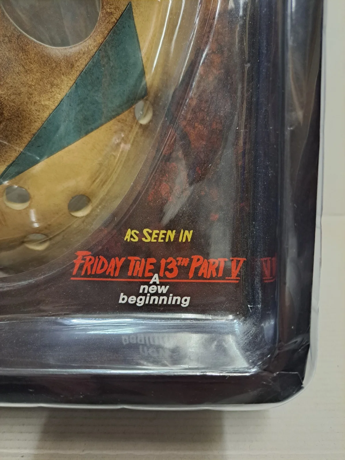 NECA Friday the 13th Part 5 Jason Voorhees Mask Prop Replica 1:1 Scale SEALED, изображение 3