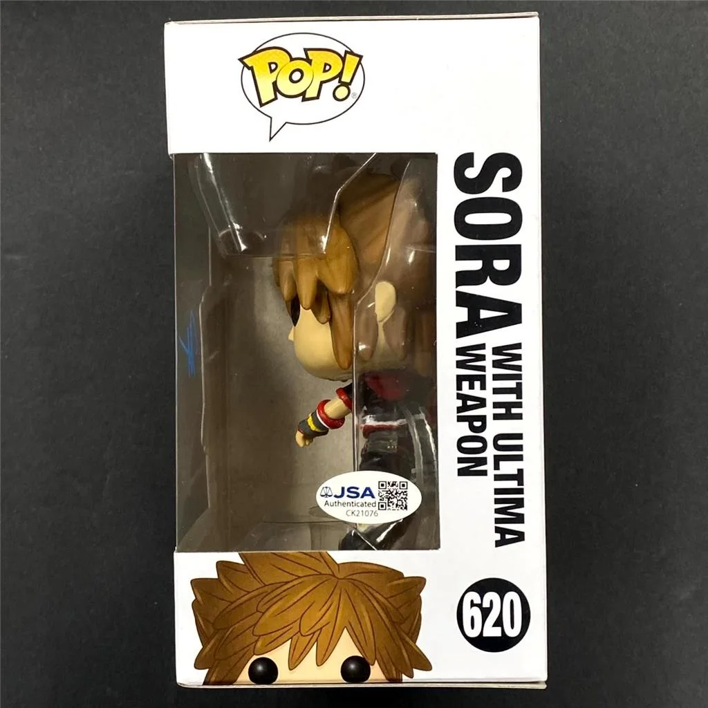 Haley Joel Osment signed Sora Kingdom Hearts Funko Pop! 620 autograph (B) ~ JSA, изображение 2