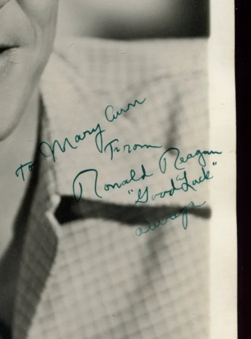 RONALD REAGAN Autographed Photo HAND SIGNED GUARANTEED, изображение 2