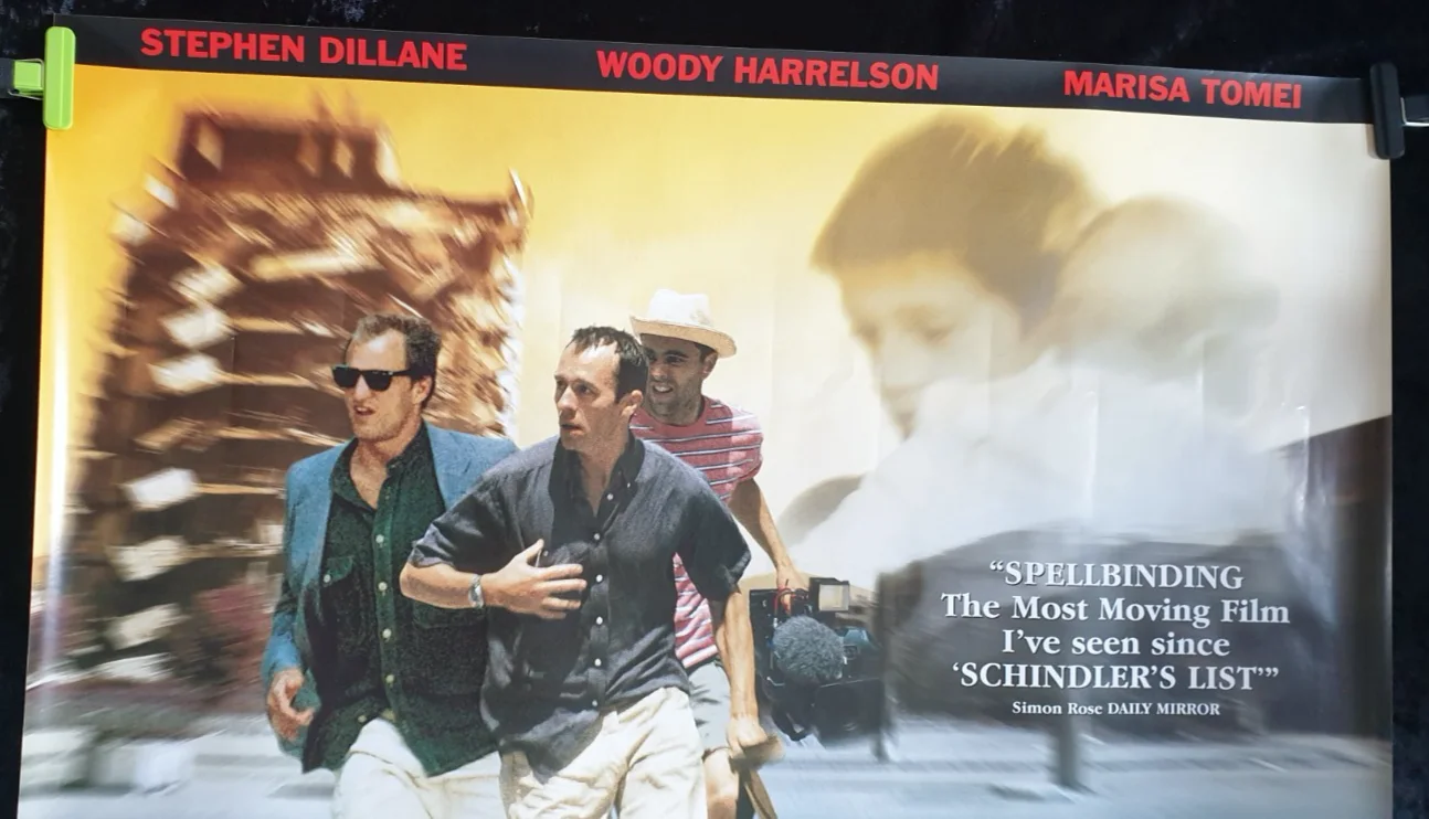 WELCOME TO SARAJEVO (1997) Original UK Quad Poster 40x30 Rolled Mint Harrelson, image 3