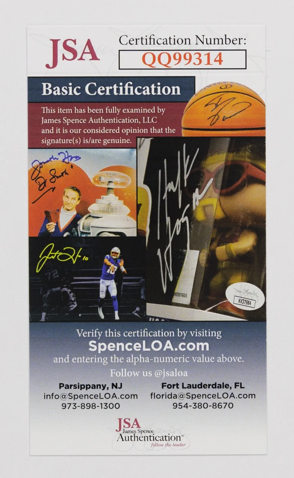 Mickey Carroll, Karl Slover — MICKEY CARROLL & KARL SLOVER Signed 11x14 Photo JSA COA - Wizard of OZ Munchkins, изображение 3