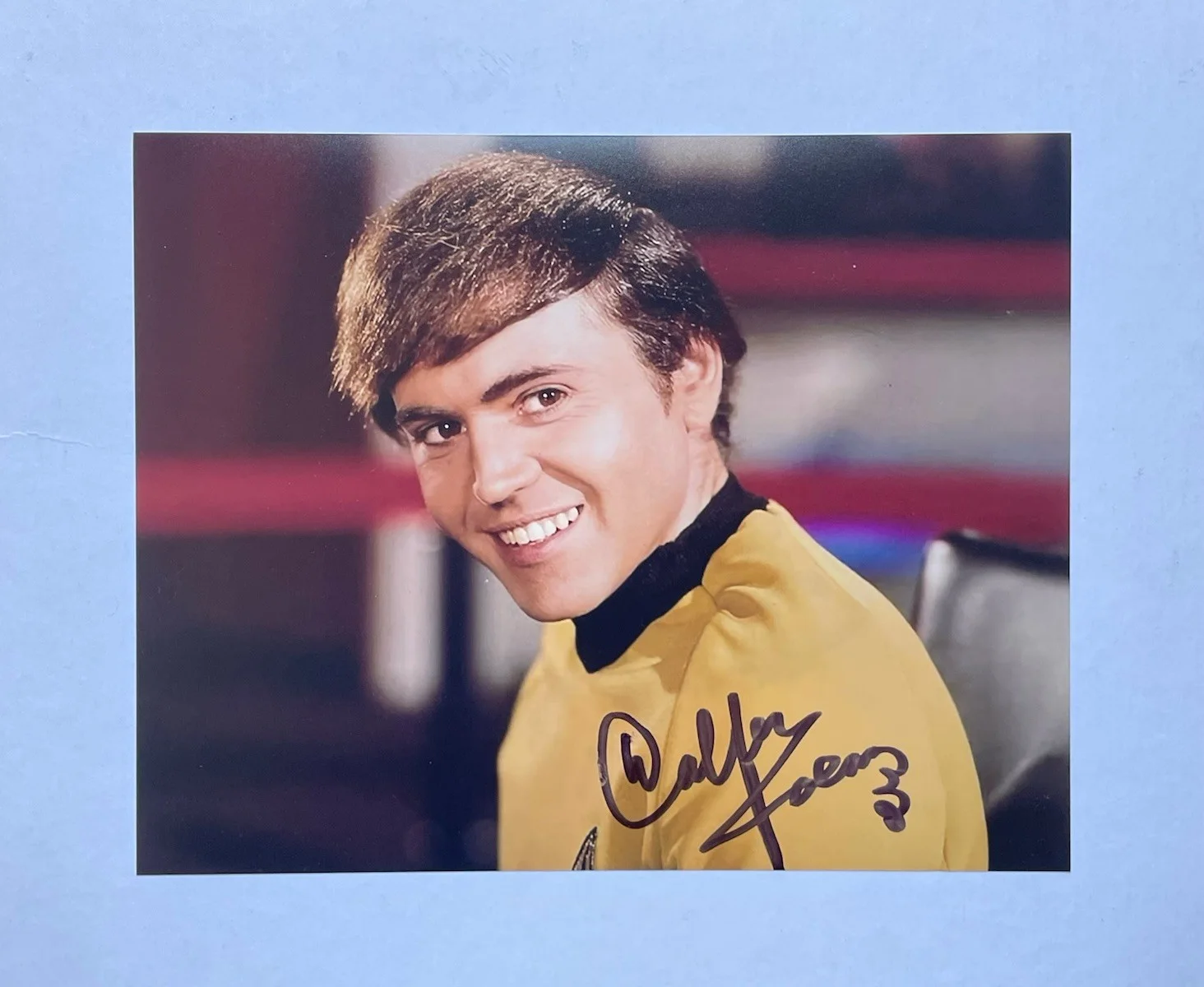 Walter Koenig — Walter Koenig Hand Signed 8x10 Photo Authentic Star Trek Chekov