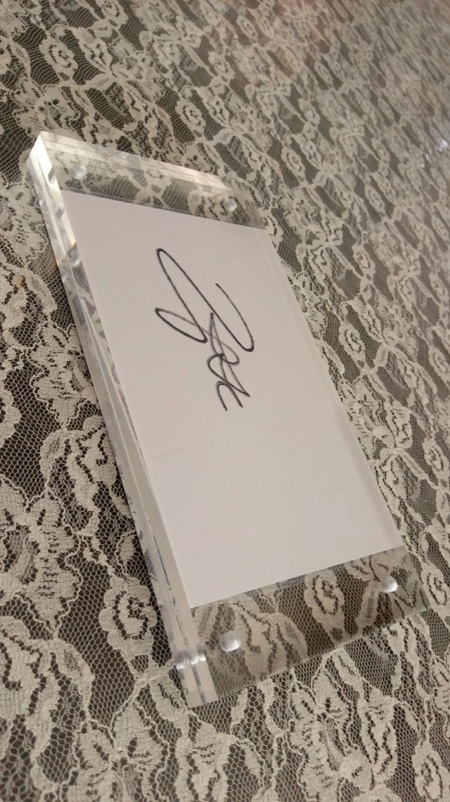 SIGNED Tupac Shakur AUTOGRAPHED 4x6 Paper Card RARE Rap Music HTF Legendary 2PAC, изображение 4