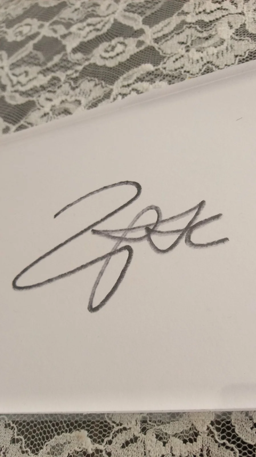 SIGNED Tupac Shakur AUTOGRAPHED 4x6 Paper Card RARE Rap Music HTF Legendary 2PAC, изображение 5