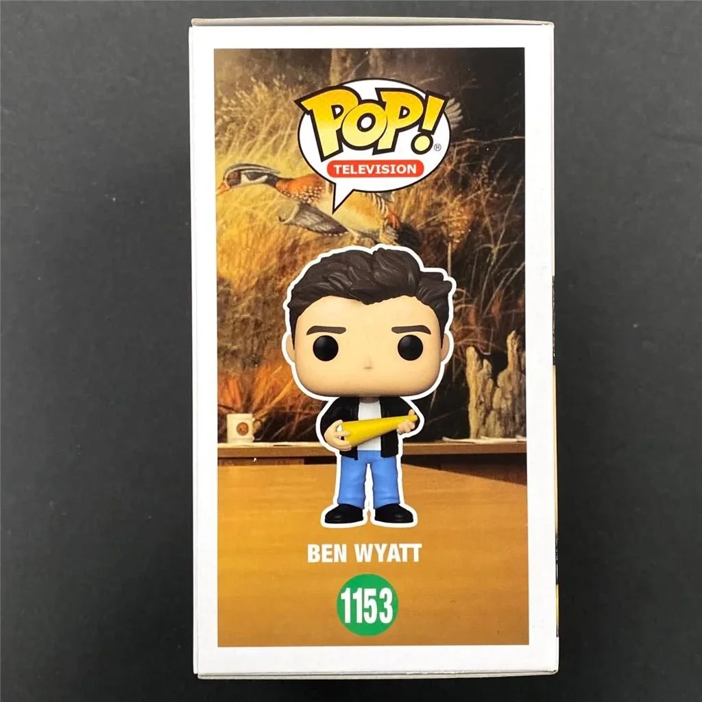 Adam Scott signed Ben Wyatt Parks & Rec Funko Pop! 1153 autograph (A) ~ JSA, image 5