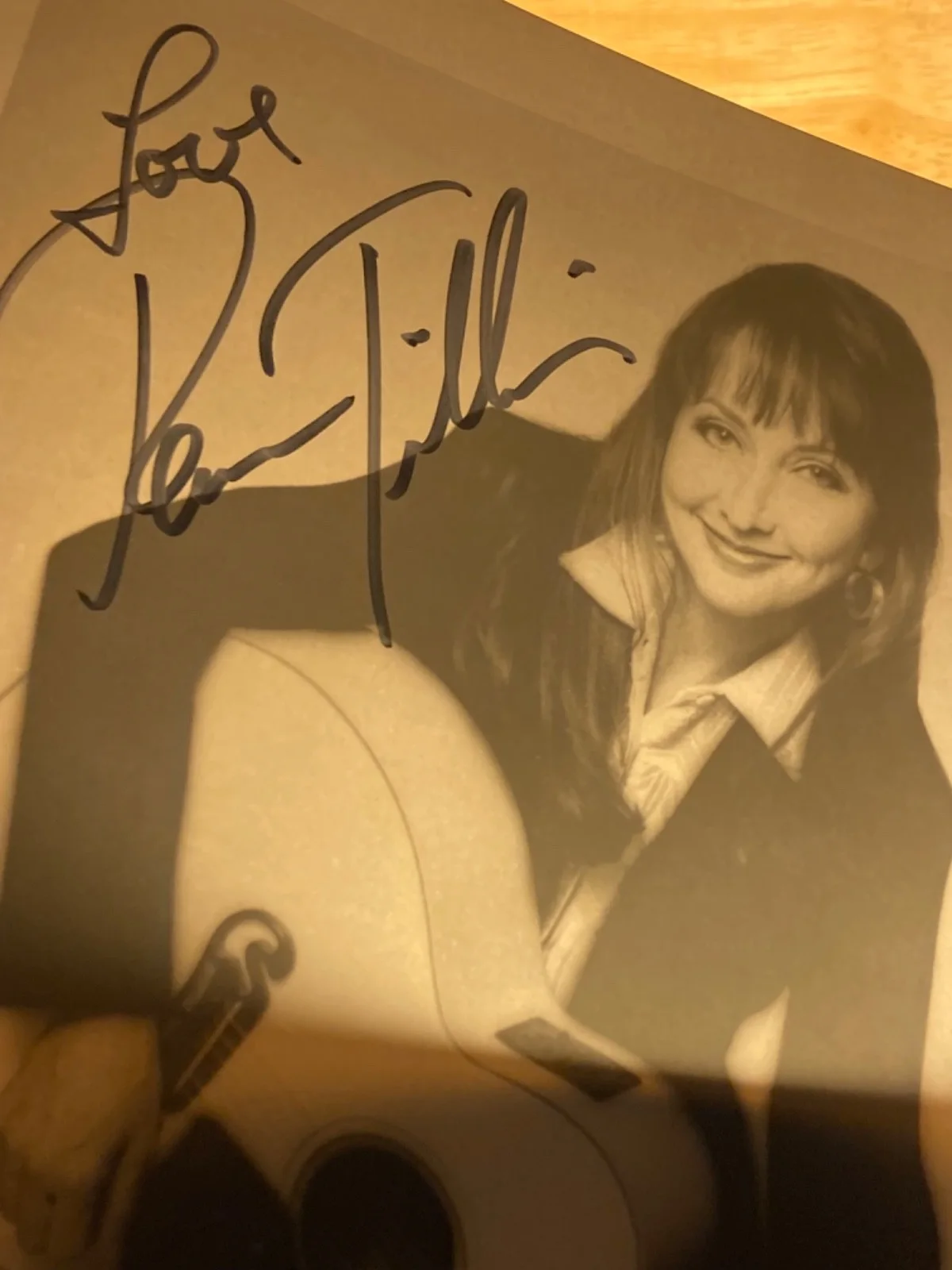 Hand SIGNED Pam Tillis 8x10 Agency Photo - Country Music - Arista, изображение 4