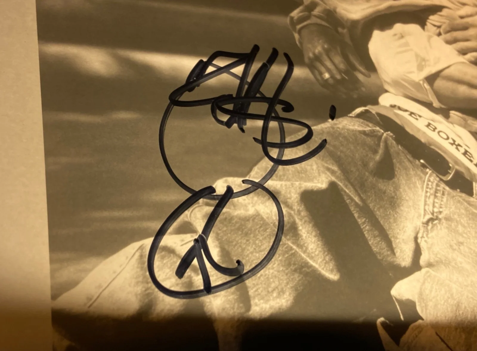 Hand SIGNED Omar Epps 10x8 (1994) Press Photo - Higher Learning (as Malik), image 4