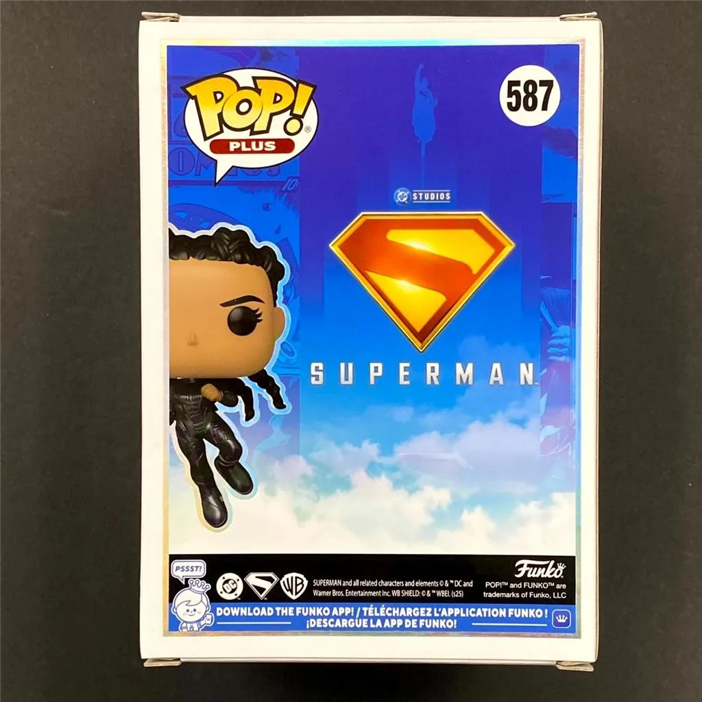 Maria Gabriela De Faria Signed Superman Engineer Funko Pop auto (C) Beckett BAS, image 4