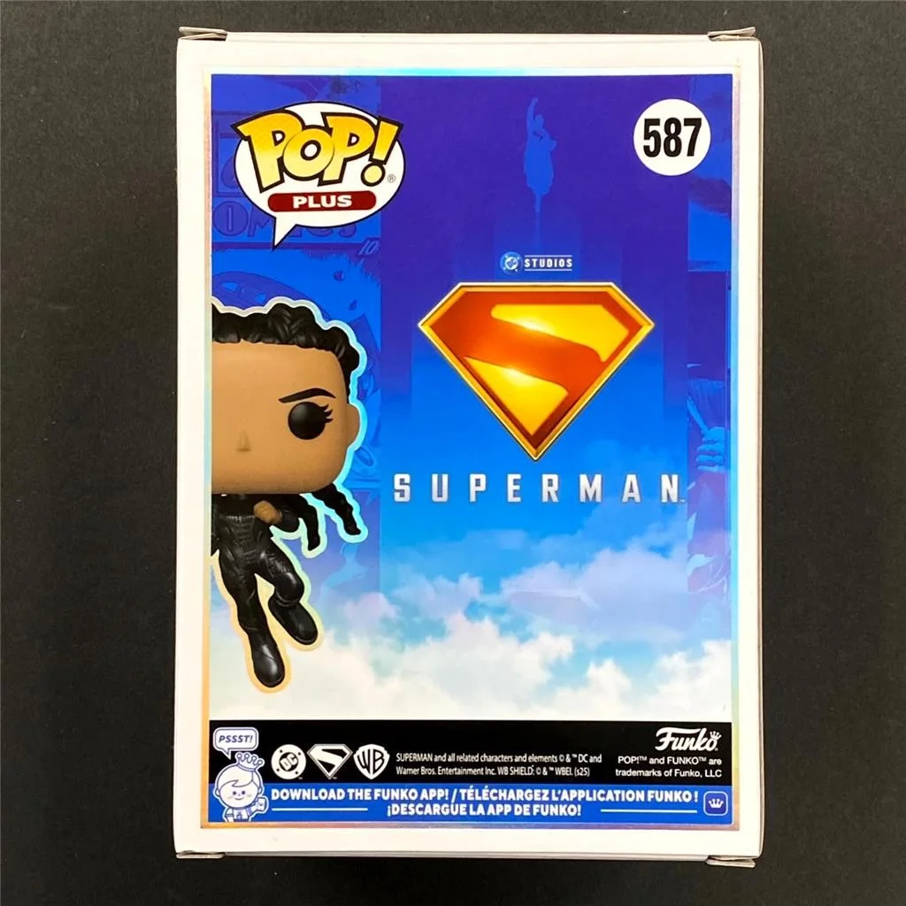 Maria Gabriela De Faria Signed Superman Engineer Funko Pop auto (B) Beckett BAS, изображение 4
