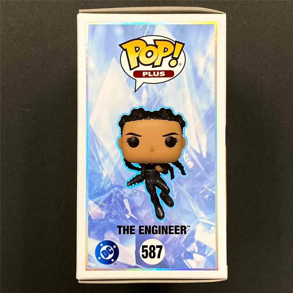 Maria Gabriela De Faria Signed Superman Engineer Funko Pop auto (B) Beckett BAS, изображение 5