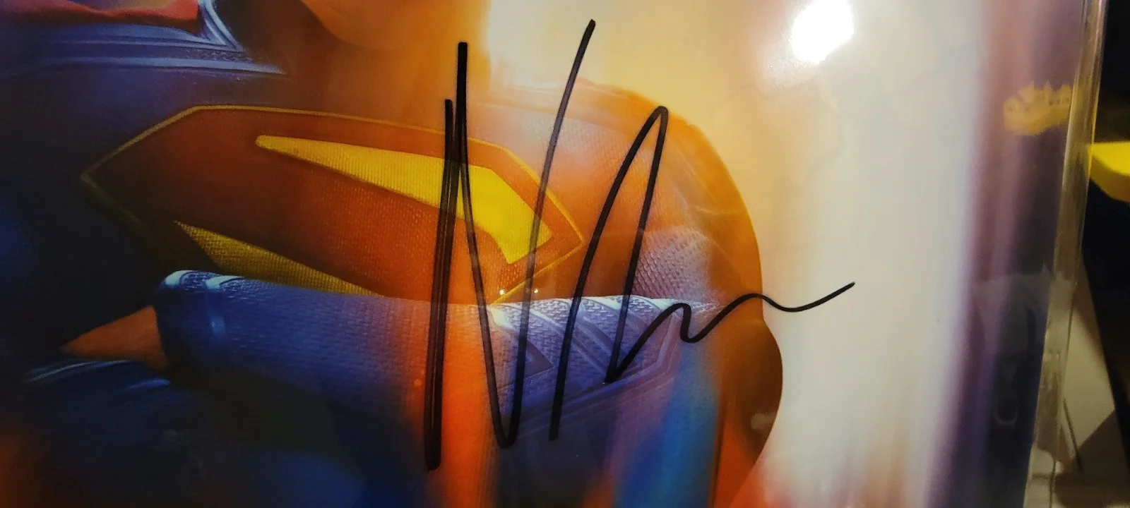 David Corenswet & Nicholas Hoult Autographed Superman 11x17 Poster W/COA, изображение 2
