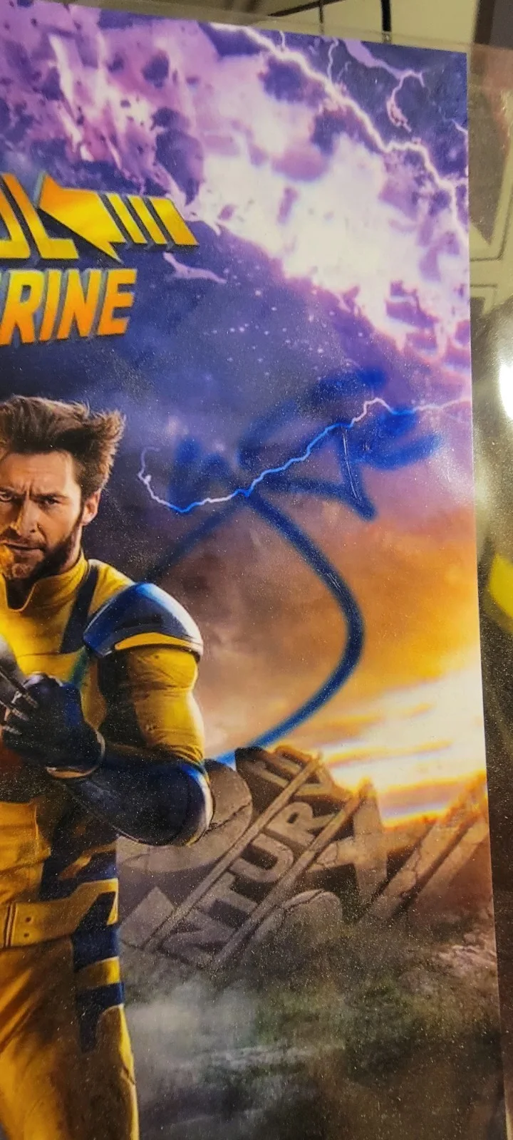 Ryan Reynolds & Hugh Jackman Autographed Deadpool&Wolverine 8.5x11 W/COA, изображение 2