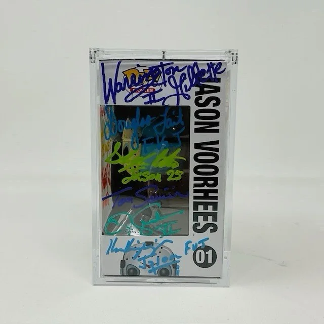 9X Signed Jason Voorhees Slasher Horror Movie Friday The 13th Funko Pop #01 OC, изображение 3