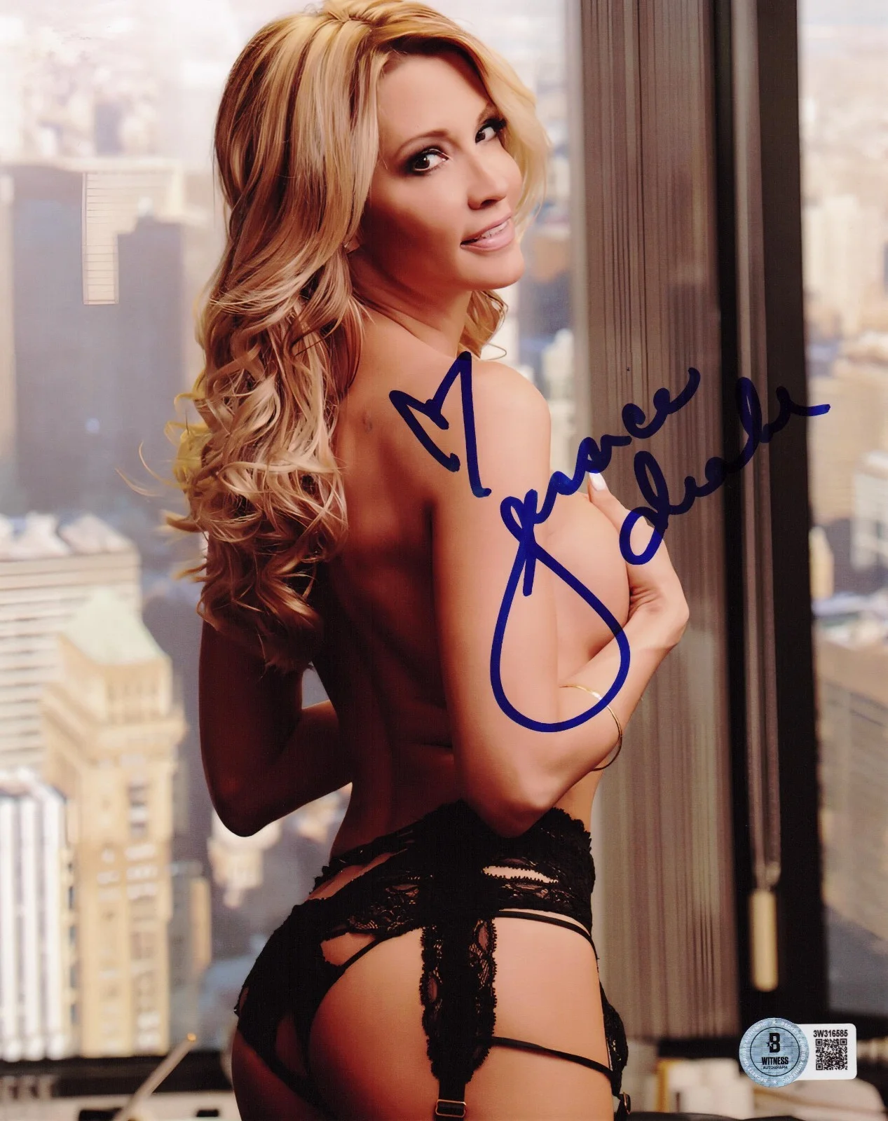 Jessica Drake — Hot Sexy Jessica Drake Signed 8x10 Photo Adult Star Autograph Beckett Hologram