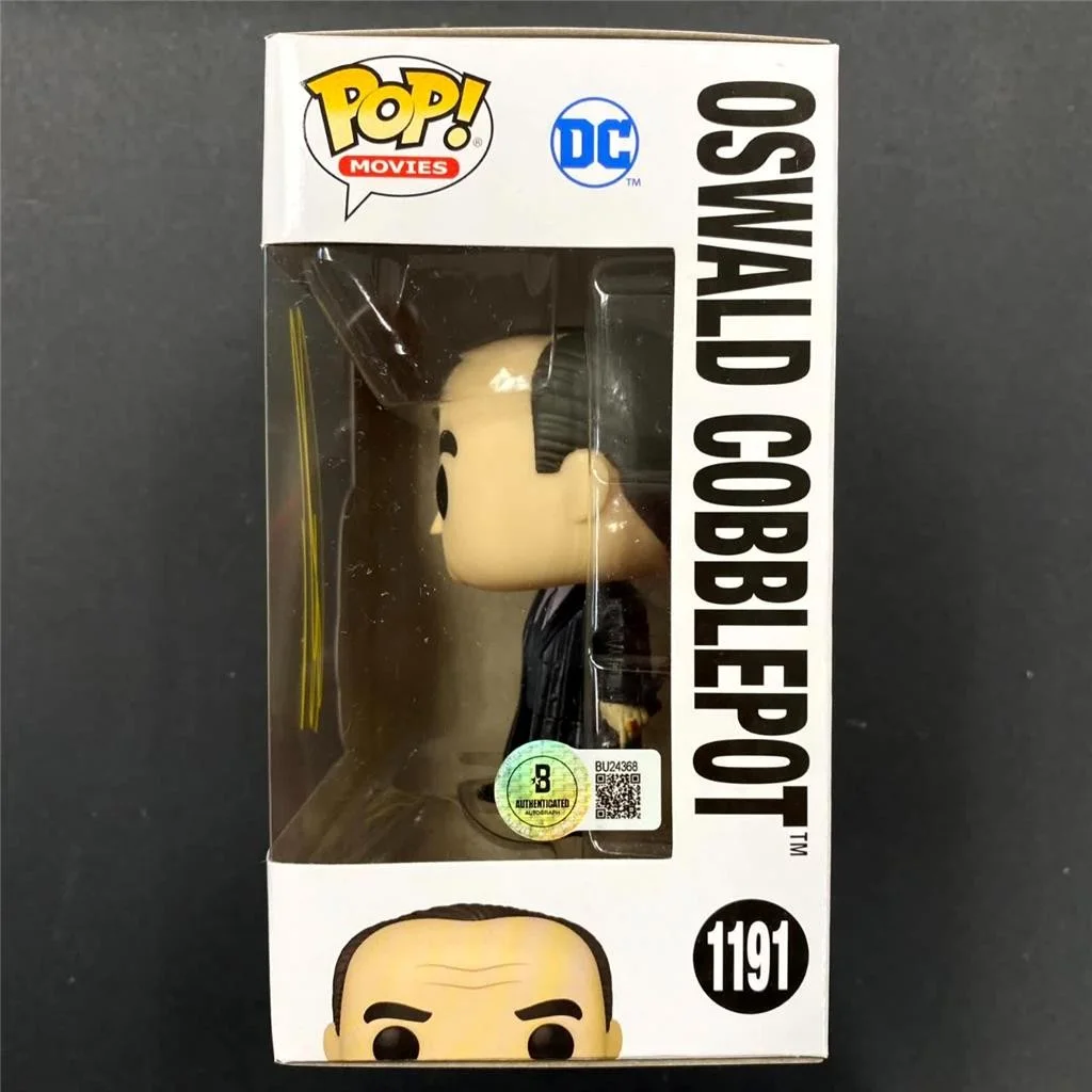 Colin Farrell signed Oswald Cobblepot Penguin Funko Pop autograph ~ Beckett BAS, изображение 2