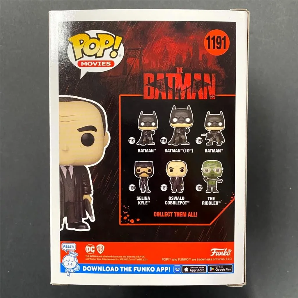 Colin Farrell signed Oswald Cobblepot Penguin Funko Pop autograph ~ Beckett BAS, изображение 3