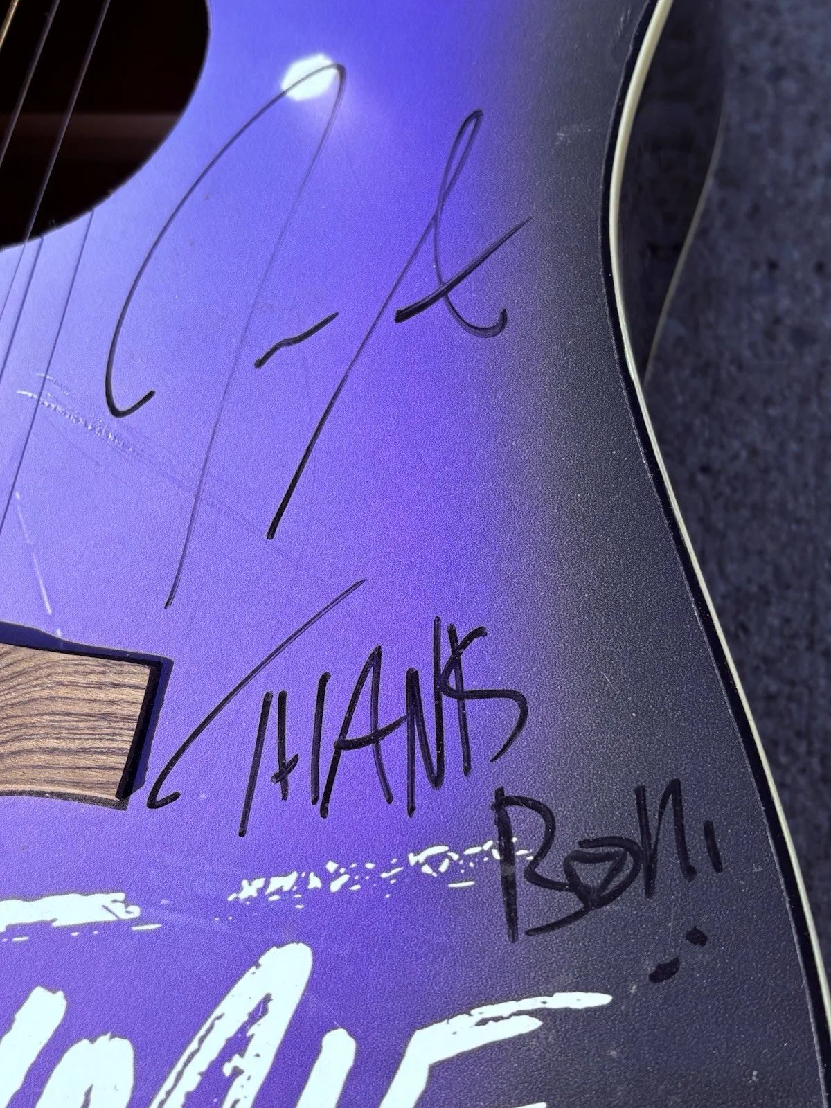 JIMMIE ALLEN SIGNED Acoustic Guitar JSA LETTER OF AUTHENTICITY, изображение 2